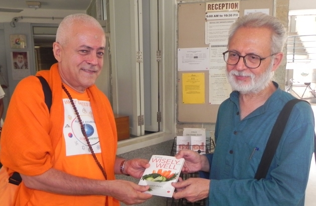 Encontro com Dr. Ramesh Bijlani - Shrí Aurobindo Áshrama, New Dillí, Índia - 2012, Outubro