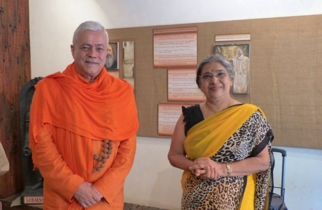 Encontro com Smt. Hansaji Jayadeva Yogendra