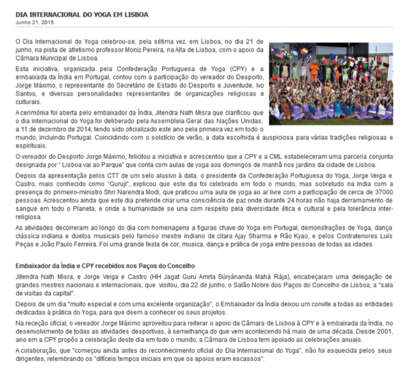 Site da CML - 2015, Junho, 21