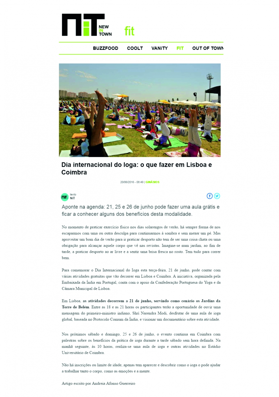 New in Town - 2016, Junho, 20