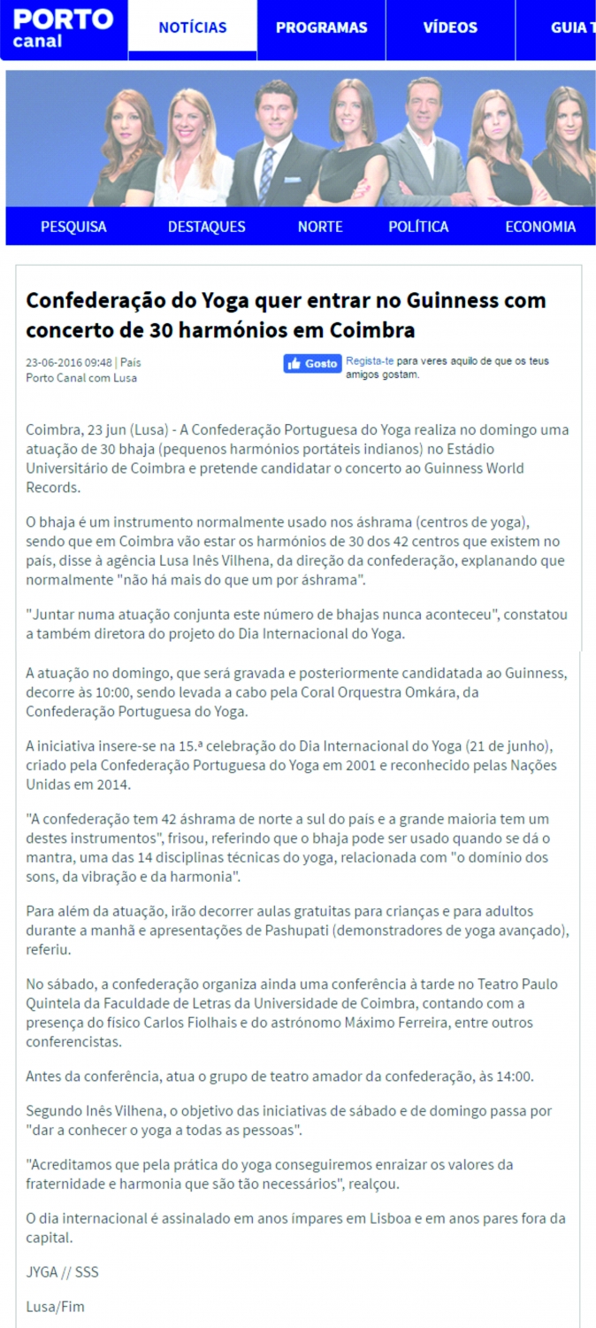 Porto Canal - 2016, Junho, 23