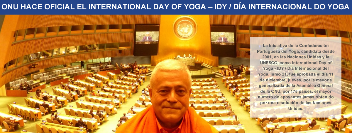 1. ONU hace oficial el Día Internacional del Yoga